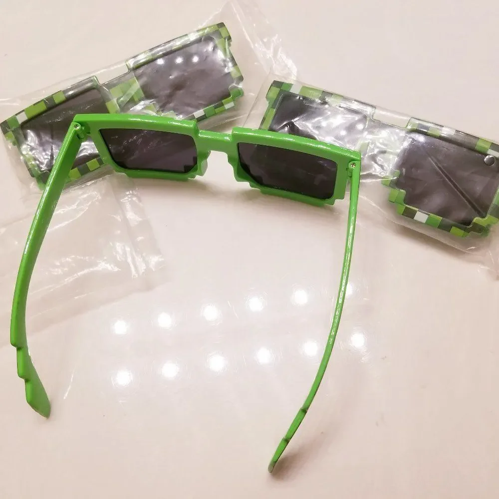 NWOT Pixelated Sunglasses Birthday Party